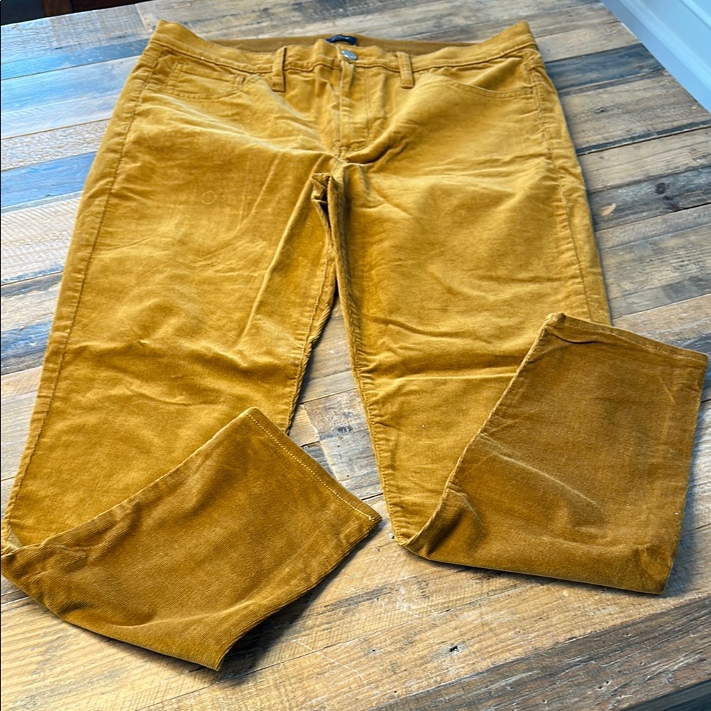 J.Crew Mustard Yellow Corduroy Pants